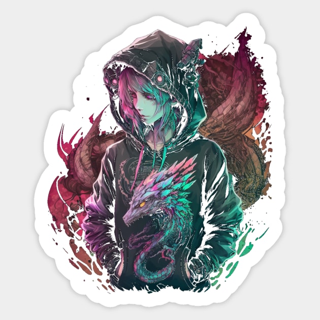 Draena Sticker by nickedenholm